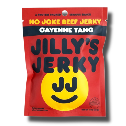 Jilly's Jerky Cayenne Tang Beef Jerky, 1.0-oz