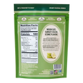 Back of Joon Dill Pickle Pistachios bag with nutritional info, ingredients, and brand messaging about handcrafted, bold flavor.
