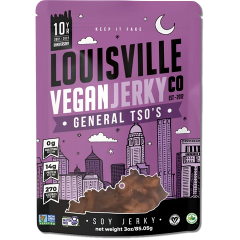 Louisville Vegan Jerky Co. - General Tso's Vegan Jerky