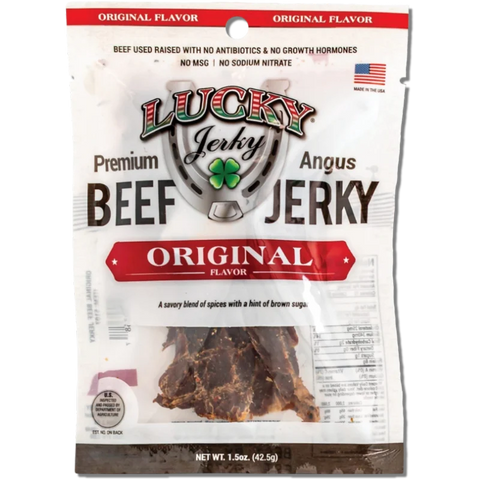 Lucky Jerky Premium Angus Beef Jerky Original