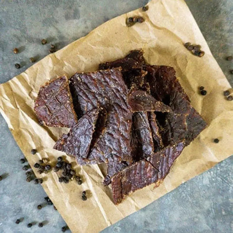 Lucky Jerky Premium Angus Beef Jerky Peppered Photo