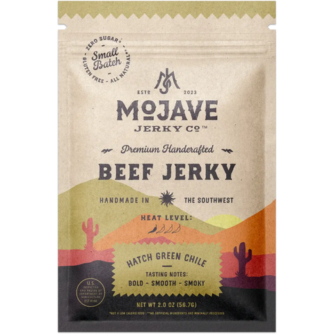 Mojave Jerky Co. Hatch Green Chile Beef Jerky