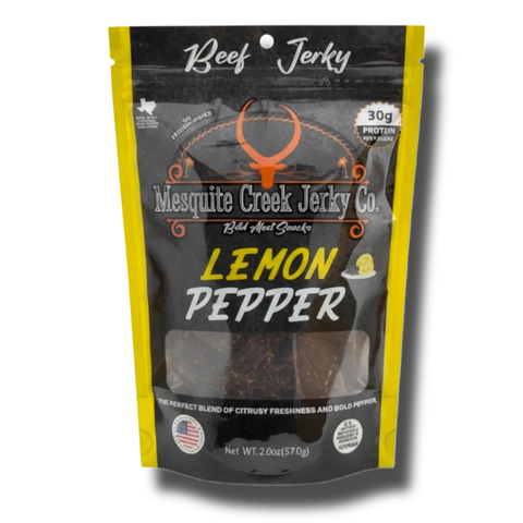 Mesquite Creek Beef Jerky Lemon Pepper