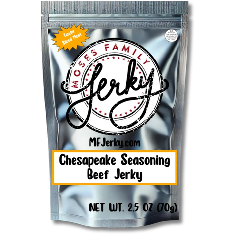 Moses Family Jerky Chesapeake Seasoning Beef Jerky