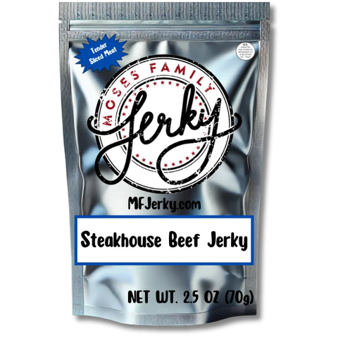 Moses Family Jerky Steakhouse Beef Jerky