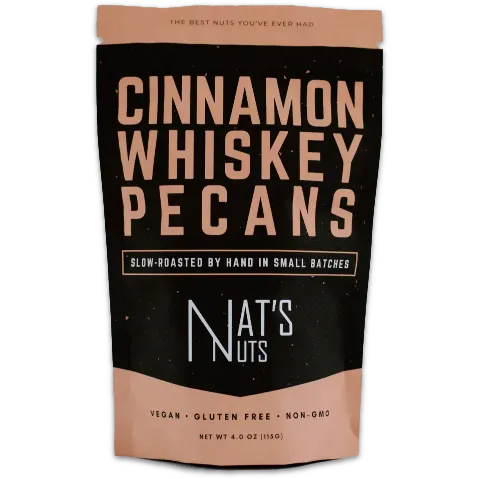 Nat's Nuts Cinnamon Whiskey Pecans