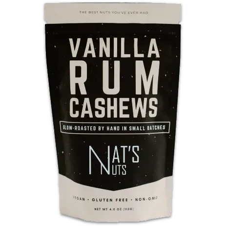 Nat's Nuts Vanilla Rum Cashews