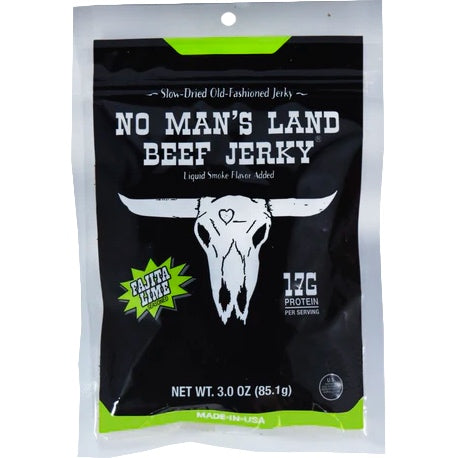 No Man's Fajita Lime Beef Jerky