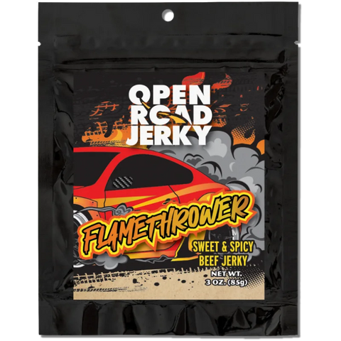 Open Road Jerky Sweet & Spicy Flamethrower Beef Jerky