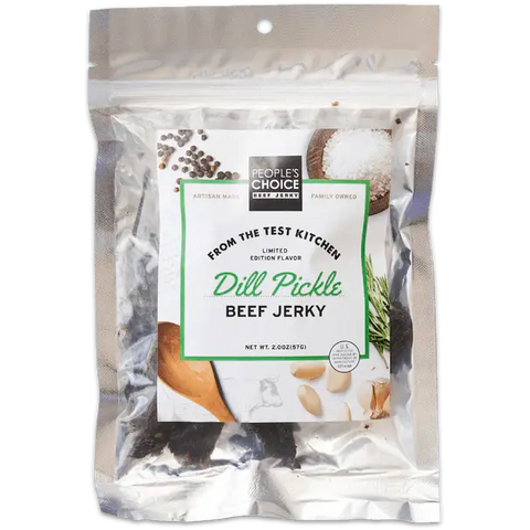 Dill Pickle Flavored Beef Jerky