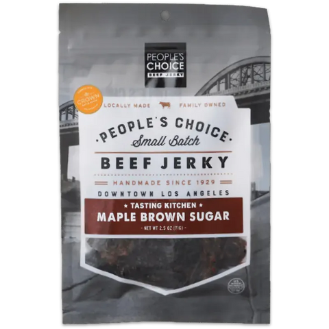 People's Choice Maple Brown Sugar Beef Jerky