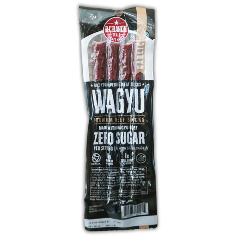 R-C Ranch Garlic Zero Sugar Wagyu Beef Sticks