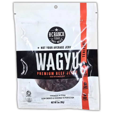 R-C Ranch Teriyaki Wagyu Beef Jerky