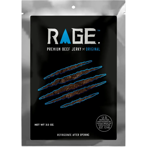 Rage Beef Jerky Original Flavor