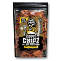 Ripped Beef Jerky - Dry jerky chips tubular teriyaki flavor.