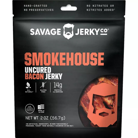 Savage Jerky Co. Smokehouse Bacon Jerky