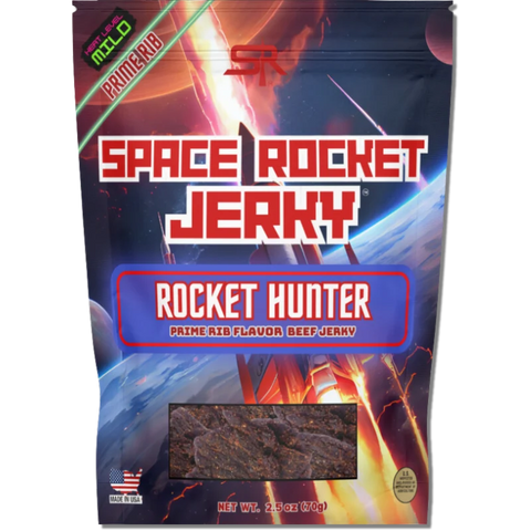 Space Rocket Jerky Prime Rib Beef Jerky (Rocket Hunter)