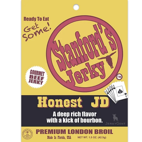 Stanford's Honest JD Bourbon London Broil Beef Jerky