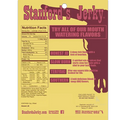 Stanford's Honest JD Bourbon London Broil Beef Jerky Back of Package