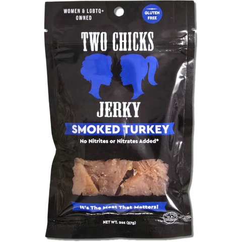 Two Chicks Jerky Smoked Turkey Jerky