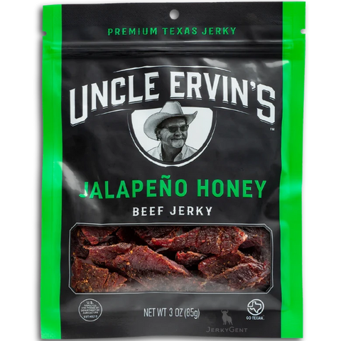 Uncle Ervin's Jalapeno Honey Premium Beef Jerky, 3.0-oz