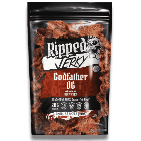 Ripped Jerky Godfather OG Original Beef Jerky