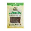 Bag of Vaquero Bandido Lemon Carne Seca traditional Mexican dried crispy beef jerky with lemon seasoning, 2oz.