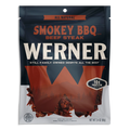 Werner Smokey BBQ Beef Steak package on a white background