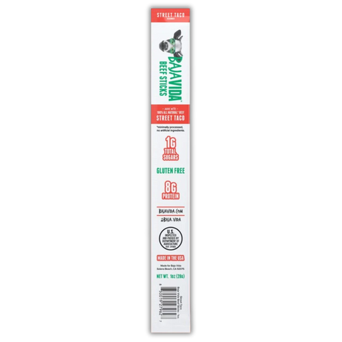 ‍Baja Vida Street Taco Beef Stick, 1-oz (100% off)