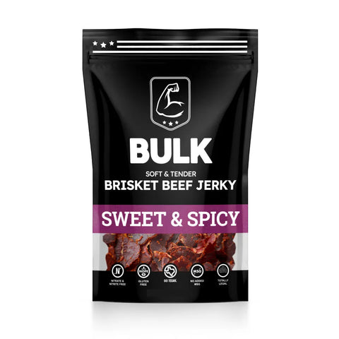 Bulk Brisket Jerky Sweet & Spicy flavor