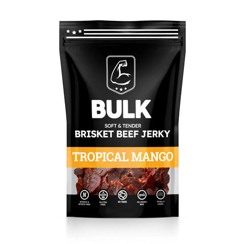 Bulk brisket jerky tropical mango flavor