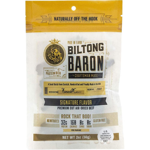 Biltong Baron Signature Flavor Beef Biltong