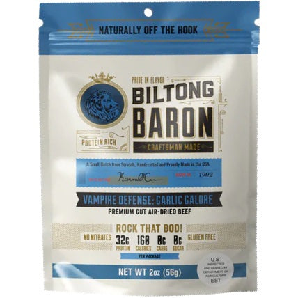 Biltong Baron Vampire Defense Garlic