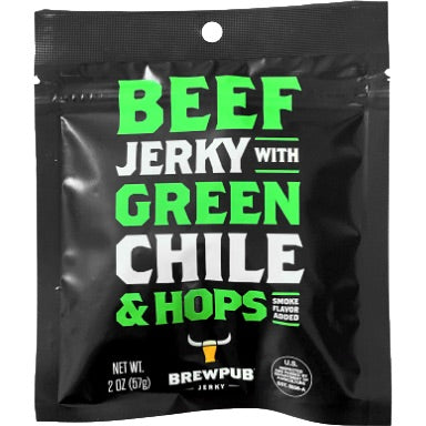 Brewpub Beef Jerky Green Chile And Hops