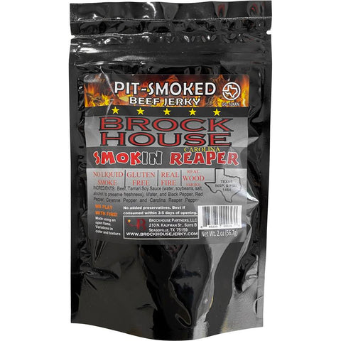 Brockhouse Smokin' Carolina Reaper Pepper Beef Jerky