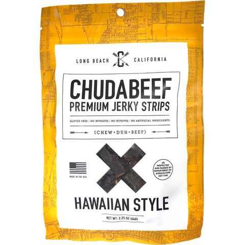 Chudabeef Hawaiian Style Premium Beef Jerky Strips