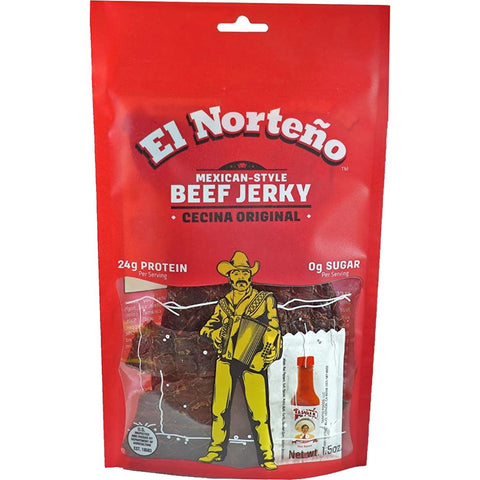 El Norteno Cecina Original Beef Jerky