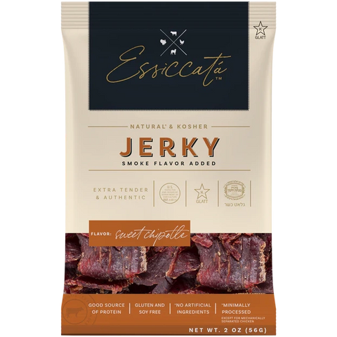 Essiccata Extra Tender Kosher Beef Jerky Sweet Chipotle