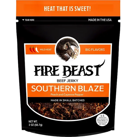 Fire Beast Southern Blaze Beef Jerky