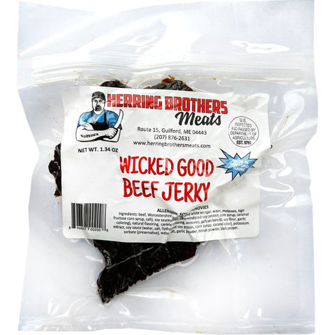 Herring Brothers Wicked Good Beef Jerky