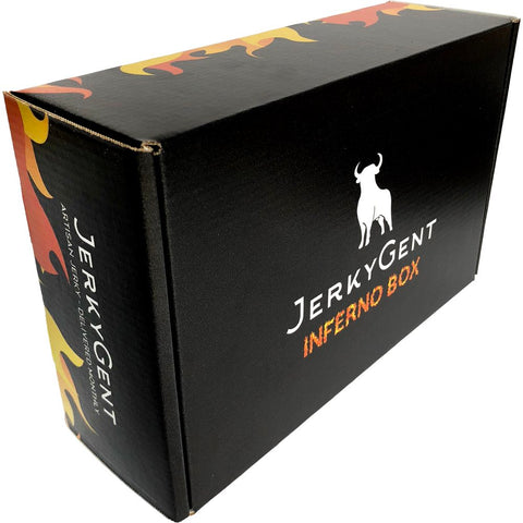 Inferno Box - Try the hottest and spiciest craft jerky flavors
