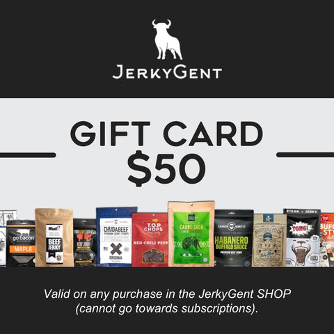 JerkyGent Beef Jerky Gift Certificate