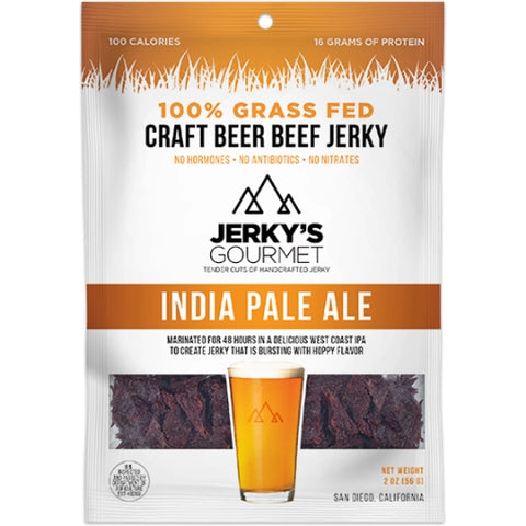 Jerky's Gourmet India Pale Ale IPA Beef Jerky
