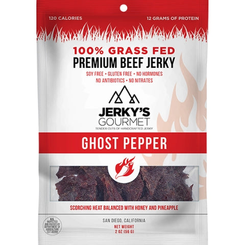 Jerky's Gourmet Ghost Pepper Spicy Beef Jerky