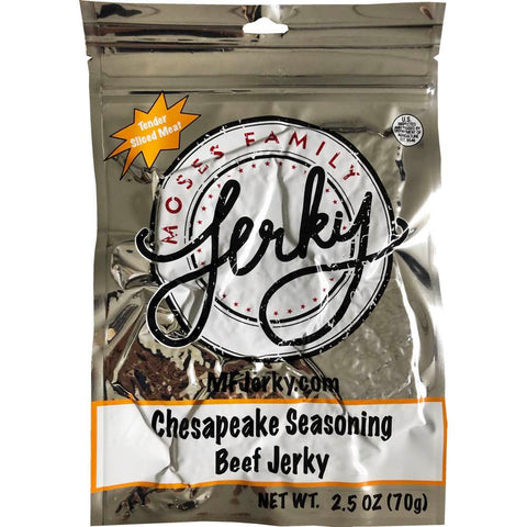 Moses family beef jerky - chesapeake seasoning beef jerky