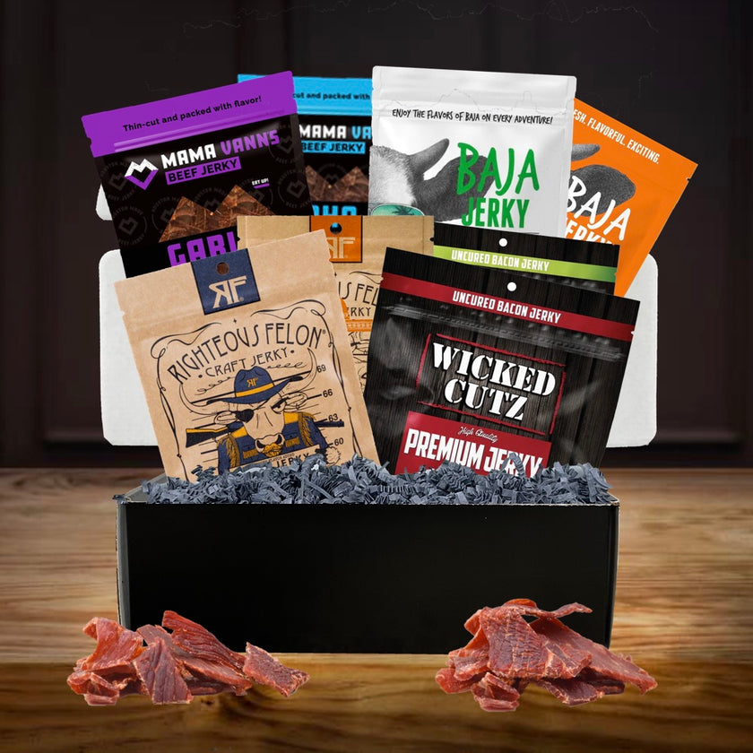 JerkyGent Beef Jerky Subscription Box Jerky Of The Month Club