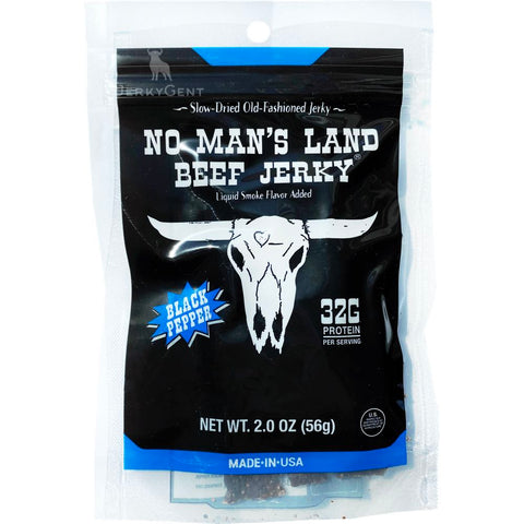 No Man's Land Black Pepper Beef Jerky