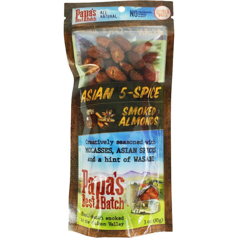 Papa's Best Batch Asian 5-Spice Smoked Almonds