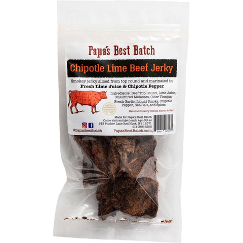 Papa's Best Batch Chipotle Lime Beef Jerky