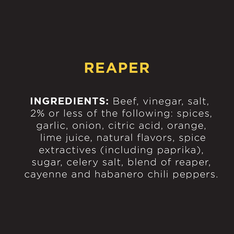 Vacadillos Reaper Ingredients